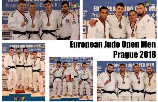 ТРИУМФ БЕЛОРУССКИХ ДЗЮДОИСТОВ НА МЕЖДУНАРОДНОМ ТУРНИРЕ EUROPEAN JUDO OPEN MEN PRAGUE 2018