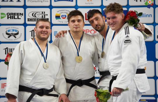 БЕЛОРУССКИЕ ДЗЮДОИСТЫ ЗАВОЕВАЛИ ТРИ МЕДАЛИ НА ТУРНИРЕ EUROPEAN JUDO OPEN TALLINN 2019